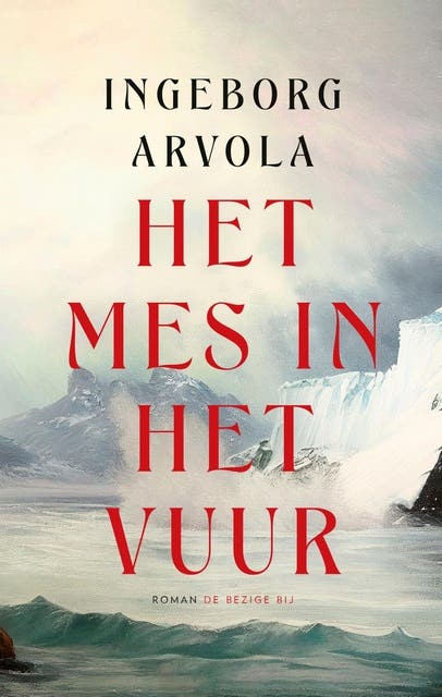 Het mes in het vuur – omslag van het luisterboek van Ingeborg Arvola