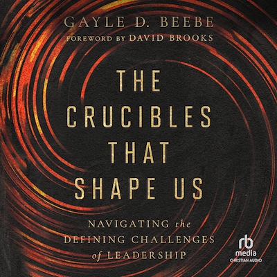 The Crucibles That Shape Us – omslag til lydbogen af Gayle D. Beebe