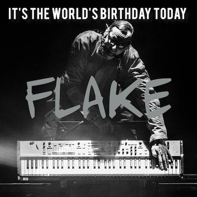 It’s the World’s Birthday Today – omslag til lydbogen af Christian "Flake" Lorenz