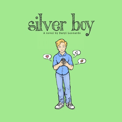 Silver Boy – omslag till ljudboken av Daryl Leonardo