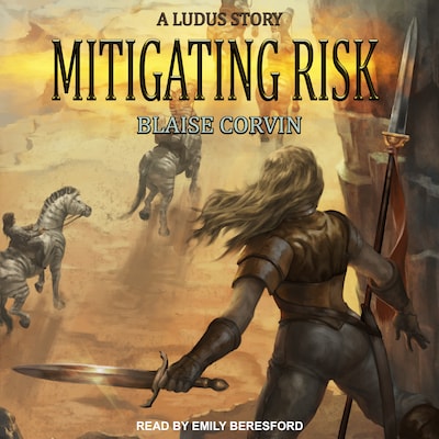 Mitigating Risk – omslag til lydbogen af Blaise Corvin