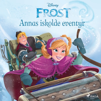 Frost - Annas iskolde eventyr – omslag til lydbogen af Disney