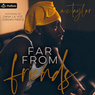 Far from Friends – omslag til lydbogen af A.C. Taylor