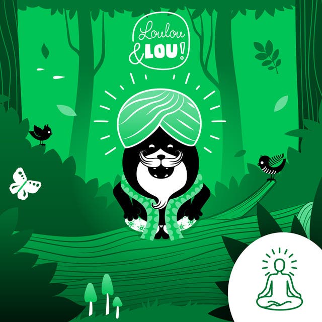 Meditatie - Supersnel – omslag van het luisterboek van Luisterverhalen Loulou en Lou