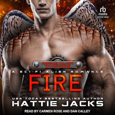 Fire – omslag til lydbogen af Hattie Jacks