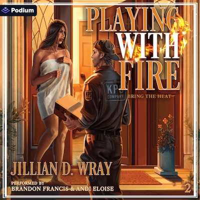 Playing with Fire – omslag til lydbogen af Jillian D. Wray