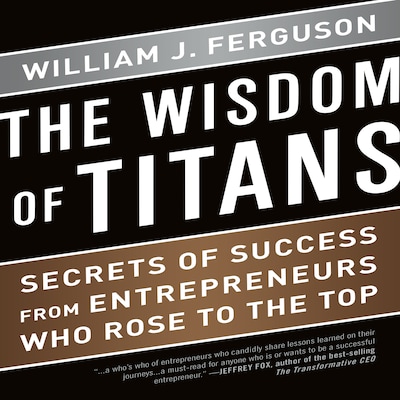 The Wisdom Titans – omslag til lydbogen af William J. Ferguson