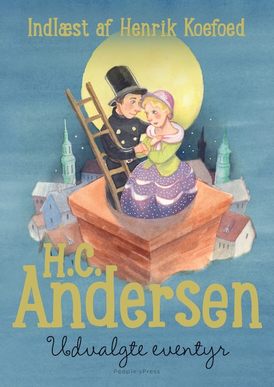 H.C. Andersen - Udvalgte eventyr – omslag til lydbogen af H. C. Andersen