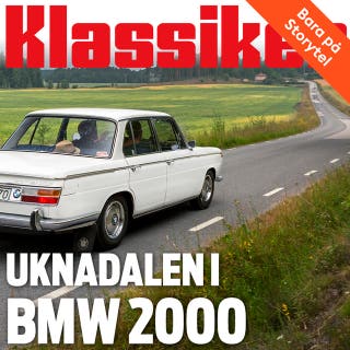 Uknadalen i BMW 2000 – omslag till ljudboken av Carl Legelius,Klassiker