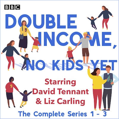 Double Income, No Kids Yet – omslag til lydbogen af David Spicer