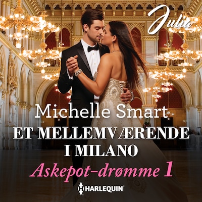 Et mellemværende i Milano – omslag til lydbogen af Michelle Smart