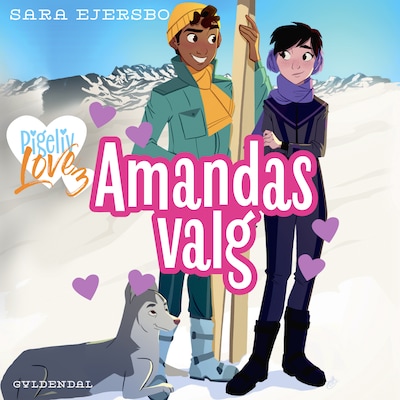 Pigeliv LOVE 3 - Amandas valg – omslag til lydbogen af Sara Ejersbo