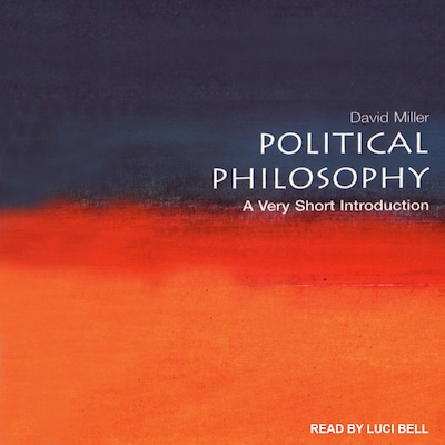 Political Philosophy – omslag til lydbogen af David Miller