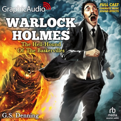 The Hell-Hound of the Baskervilles [Dramatized Adaptation] – omslag til lydbogen af G.S. Denning