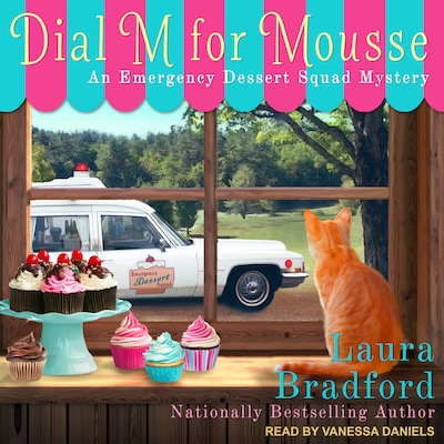 Dial M for Mousse – omslag til lydbogen af Laura Bradford