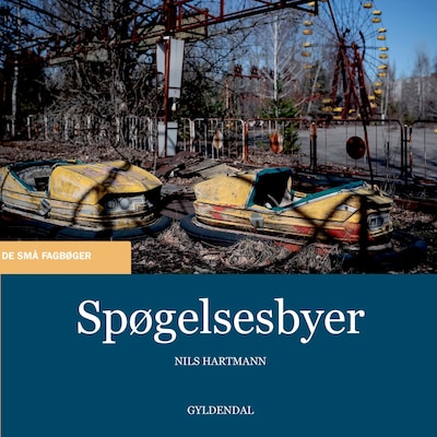 Spøgelsesbyer – omslag til lydbogen af Nils Hartmann