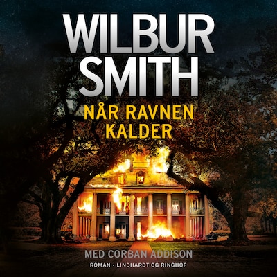 Når ravnen kalder – omslag til lydbogen af Wilbur Smith