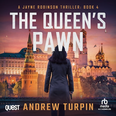 The Queen's Pawn – omslag til lydbogen af Andrew Turpin