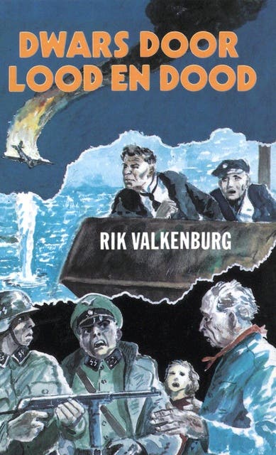 Dwars door lood en dood: verhalen uit de tweede wereldoorlog – omslag van het luisterboek van Rik Valkenburg