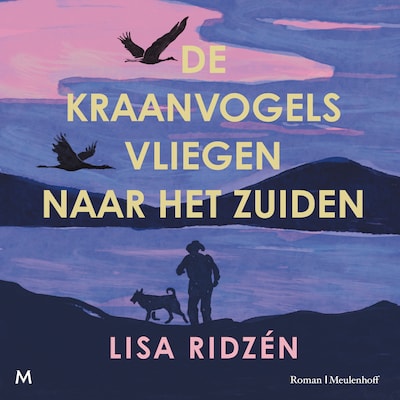 De kraanvogels vliegen naar het zuiden