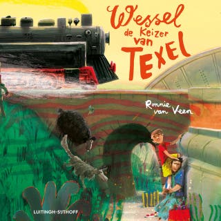 Wessel, de keizer van Texel – omslag van het luisterboek van Ronnie van Veen