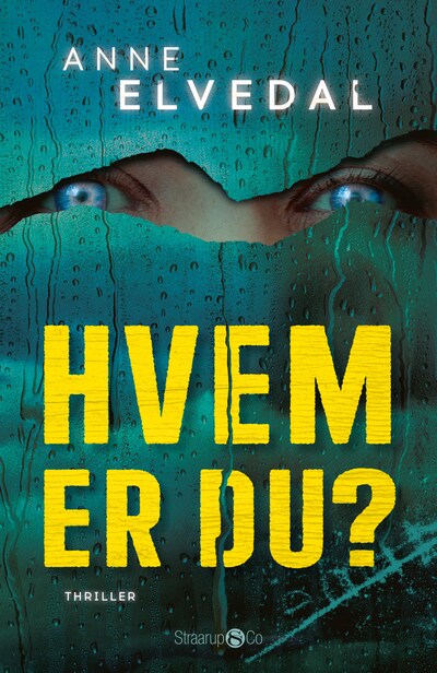 Hvem er du? – omslag til lydbogen af Anne Elvedal