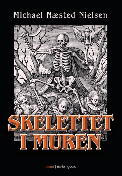Skelettet i muren – omslag til lydbogen af Michael Naested Nielsen