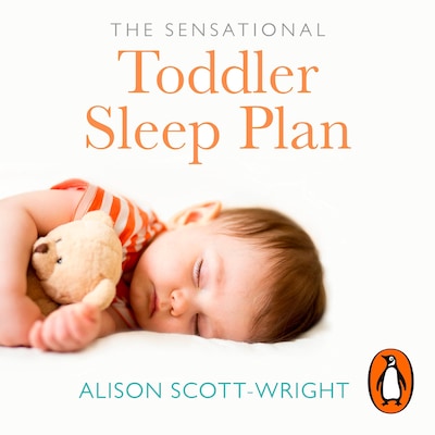 The Sensational Toddler Sleep Plan – omslag til lydbogen af Alison Scott-Wright