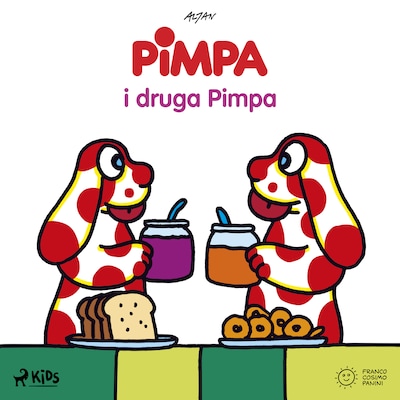 Pimpa i druga Pimpa – okładka audiobooka, autor Altan