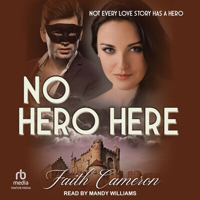 No Hero Here – omslag til lydbogen af Faith Cameron