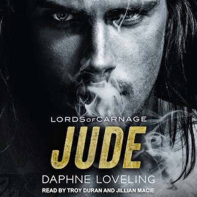 JUDE – omslag til lydbogen af Daphne Loveling