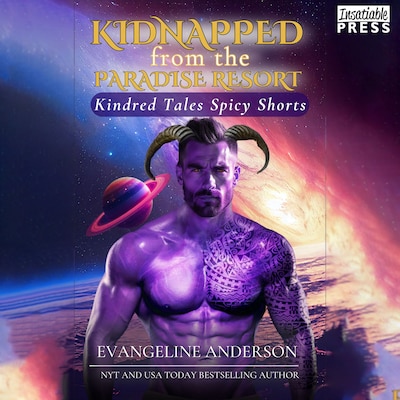 Kidnapped from the Paradise Resort – omslag til lydbogen af Evangeline Anderson