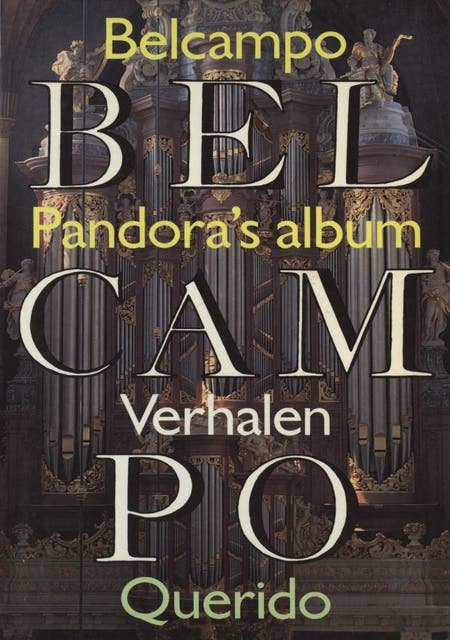 Pandora's album – omslag van het luisterboek van Belcampo