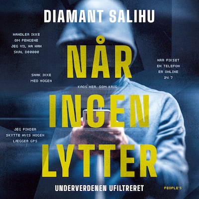 Når ingen lytter – omslag til lydbogen af Diamant Salihu