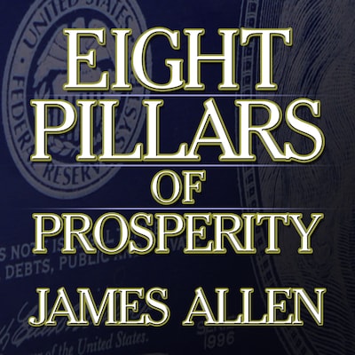 Eight Pillars Prosperity – omslag til lydbogen af James Allen
