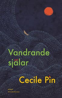 Vandrande själar – omslag till ljudboken av Cecile Pin