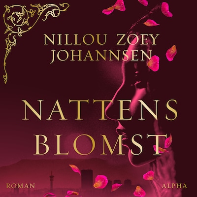 Nattens blomst – omslag til lydbogen af Nillou Zoey Johannsen