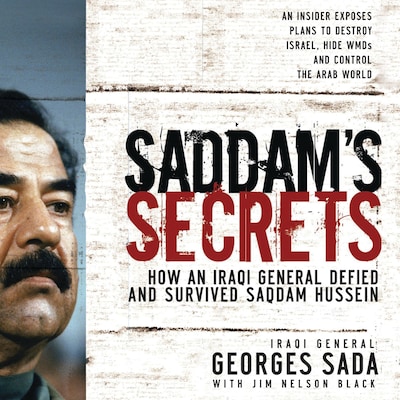 Saddam's Secrets – omslag til lydbogen af Georges Hormuz Sada