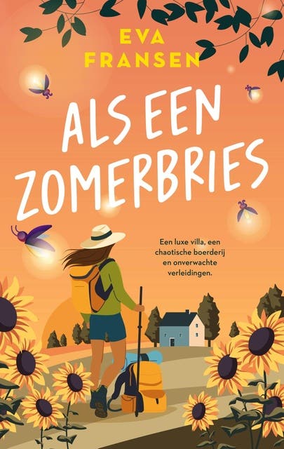 Als een zomerbries – omslag van het luisterboek van Eva Fransen