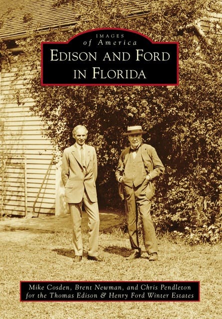 Edison and Ford in Florida – omslag til lydbogen af Mike Cosden, Brent Newman, Chris Starostecki
