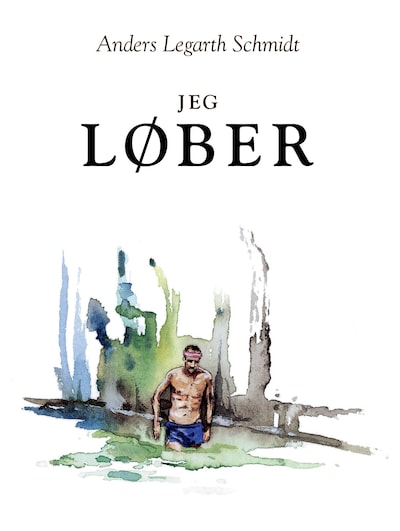 Jeg løber – omslag til lydbogen af Anders Legarth Schmidt