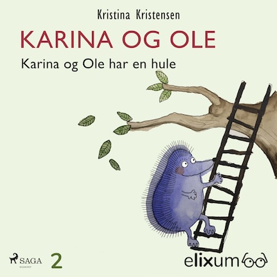 Karina og Ole 2 – omslag til lydbogen af Kristina Kristensen
