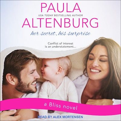 Her Secret, His Surprise – omslag til lydbogen af Paula Altenburg
