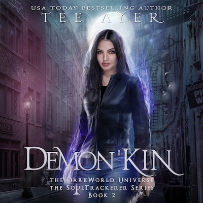 Demon Kin – omslag til lydbogen af Tee Ayer