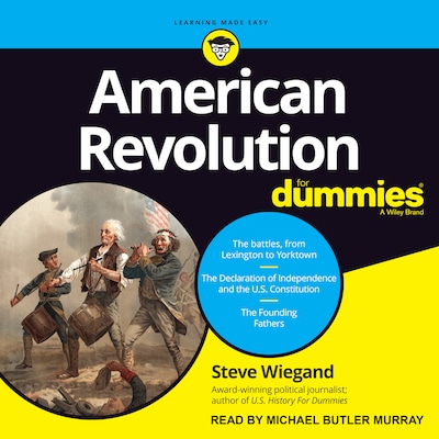 American Revolution for Dummies – omslag til lydbogen af Steve Wiegand