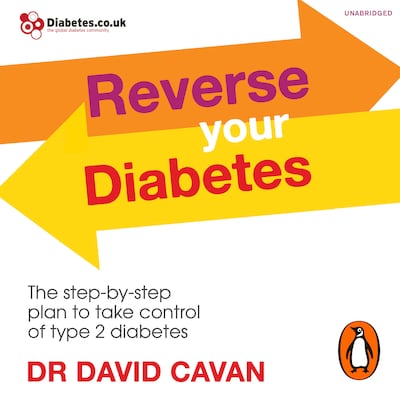 Reverse Your Diabetes – omslag til lydbogen af David Cavan