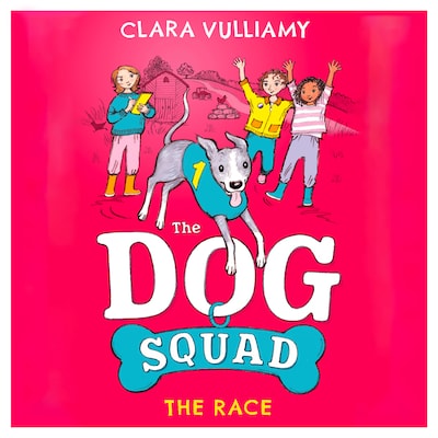 The Race – omslag til lydbogen af Clara Vulliamy