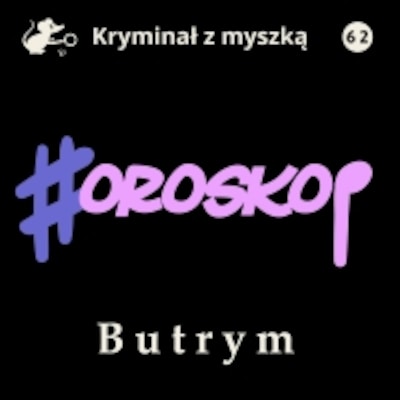 Horoskop – okładka audiobooka, autor Marian Butrym
