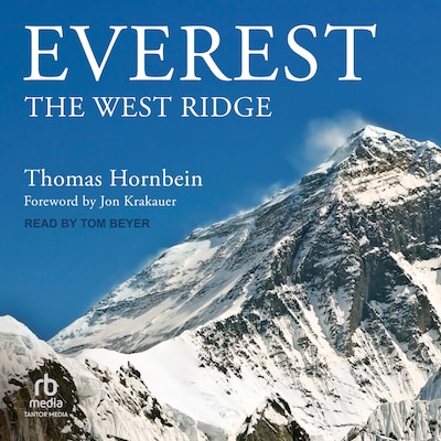 Everest – omslag til lydbogen af Thomas Hornbein