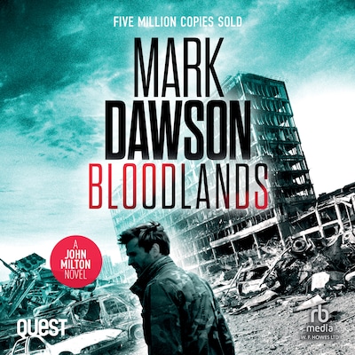 Bloodlands – omslag til lydbogen af Mark Dawson
